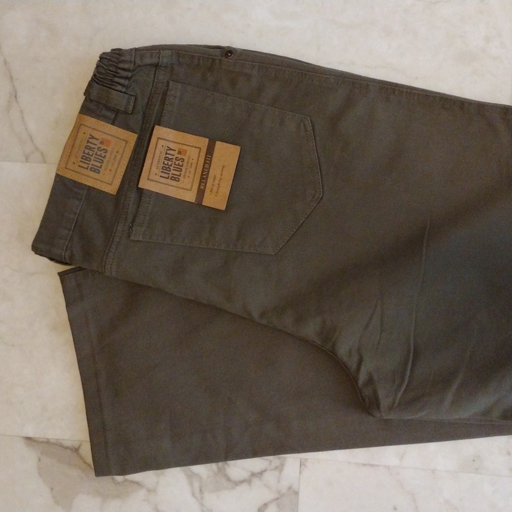 Liberty Blues jeans.